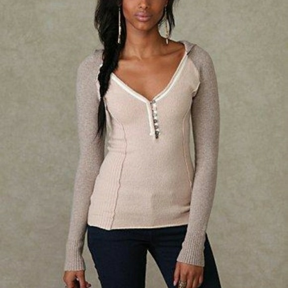 Free People Sweaters - We the free free people hooded sweater
